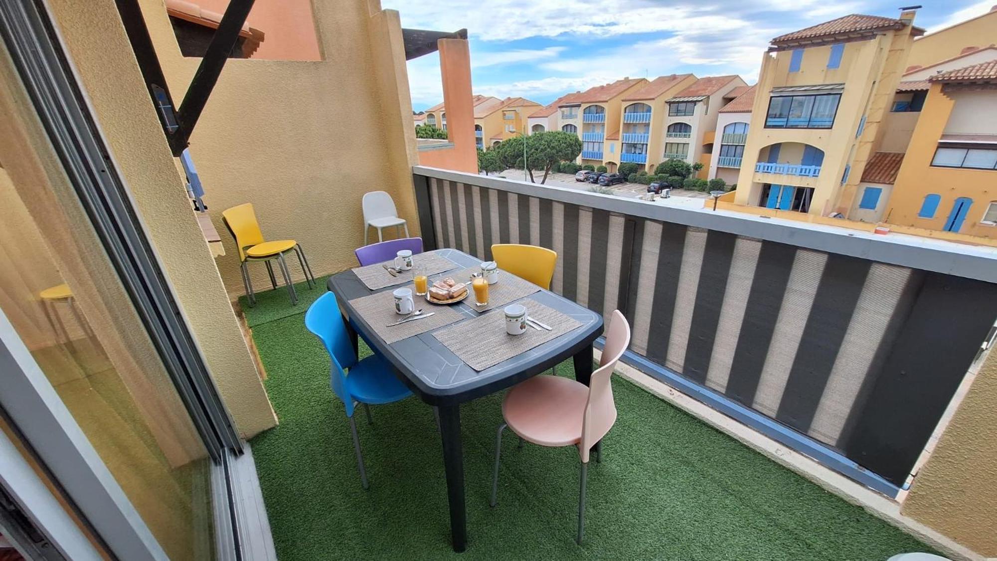 Appartement Bord De Mer Le Barcarès Dış mekan fotoğraf